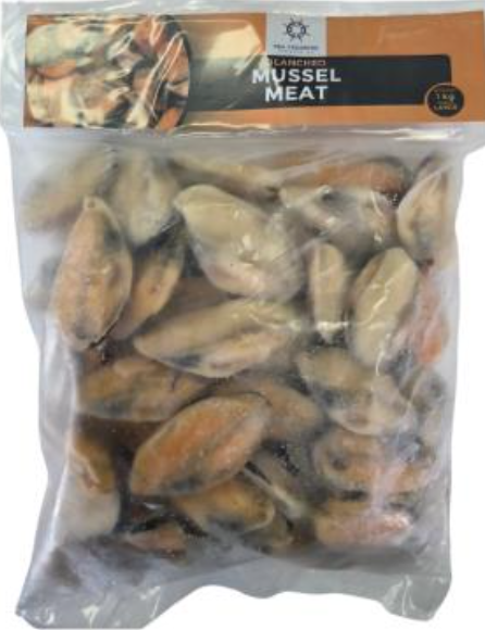 Blanched Mussel Meat 60/80 - 1KG