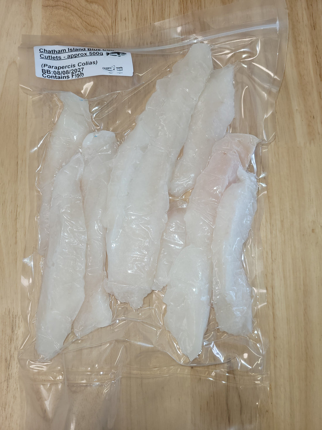 Frozen Fillets - Blue Cod CUTLETS &