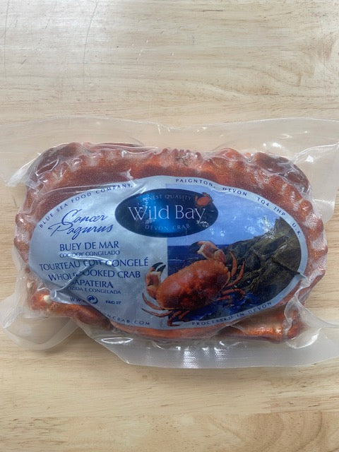 Frozen Cooked Whole Brown Crab