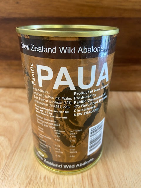 Paua Meat - Canned 170g