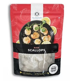Scallops - Hokkaido 30/40 IQF