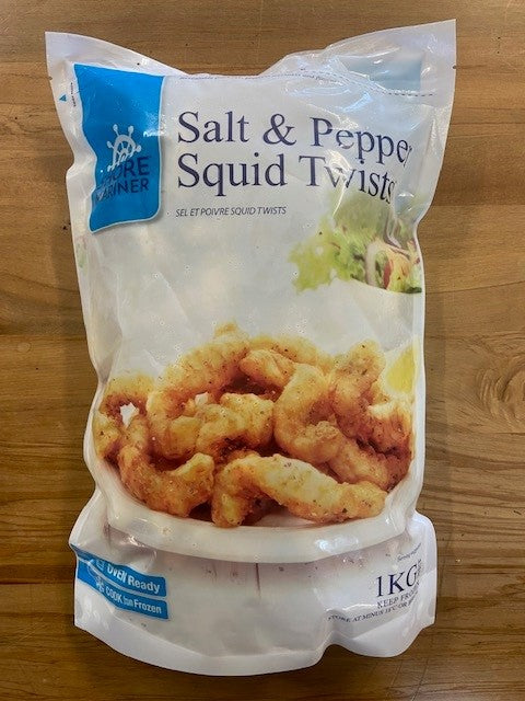 Squid Twist - Salt and Pepper