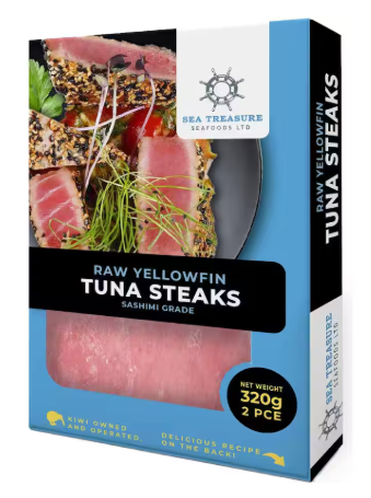 Frozen Yellowfin Tuna Steak