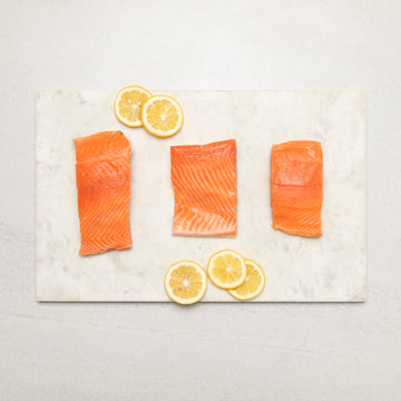 'Mt Cook' Salmon Portion (Skin On, Bone Out)